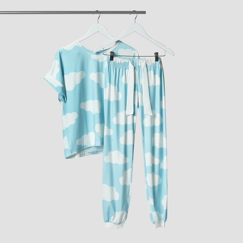 Blue cloud pyjamas - ADULT