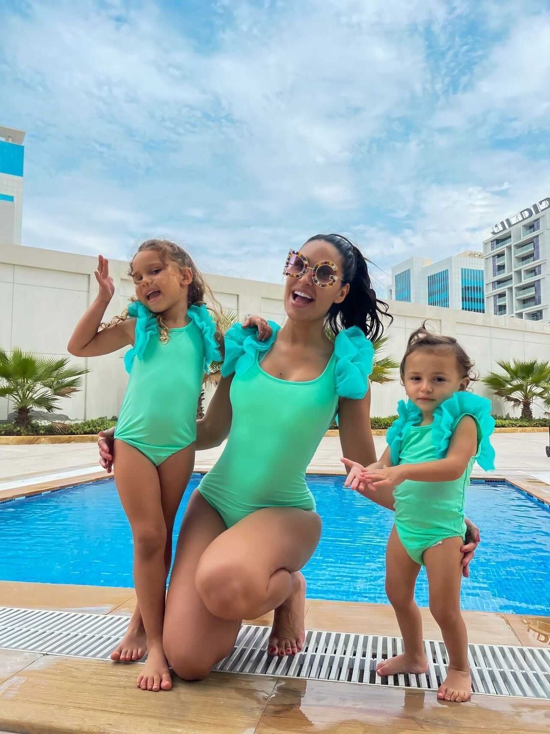 Boy And Girl In Swimsuits Cute Matching Swimsuits For Your Spring