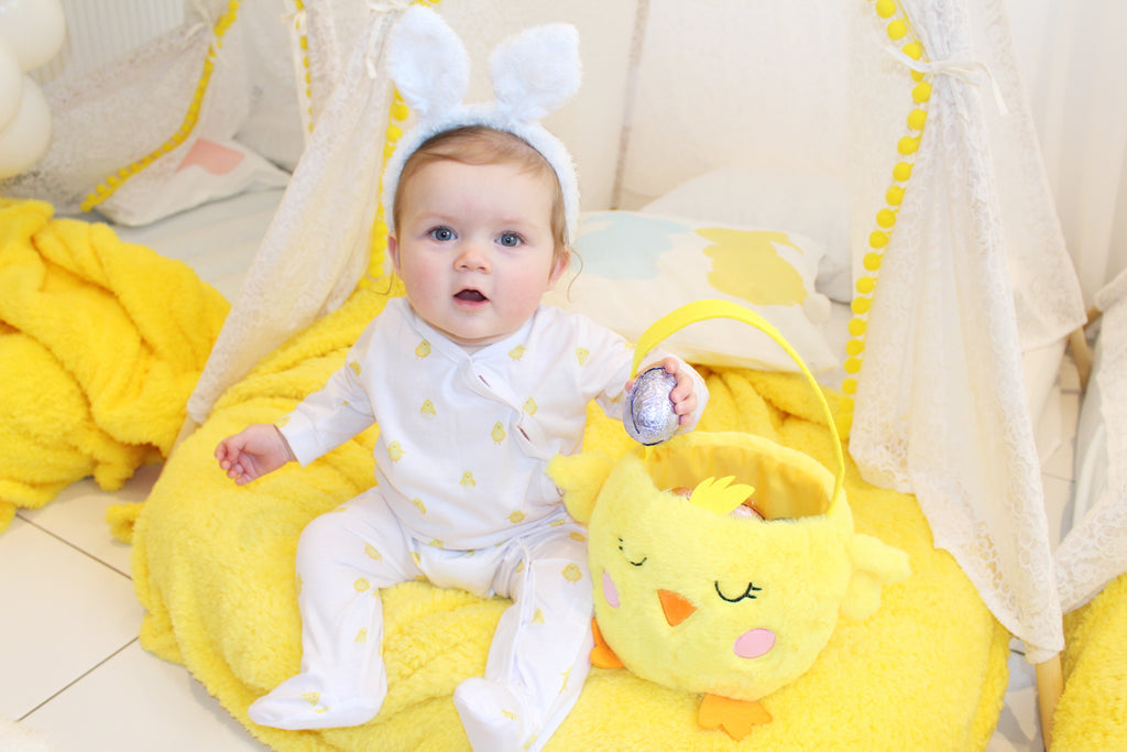 Easter chick baby grow - UNISEX