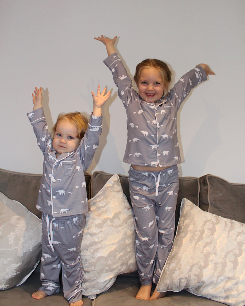 POLAR BEAR pyjamas (jersey material) - CHILD